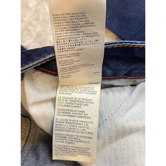Tommy Hilfiger Womens Size 12 Cropped Jeans Dark Denim 2016 Tag - Picture 7 of 14